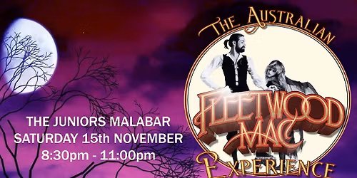 The Australian Fleetwood Mac Experience at The Juniors Malabar