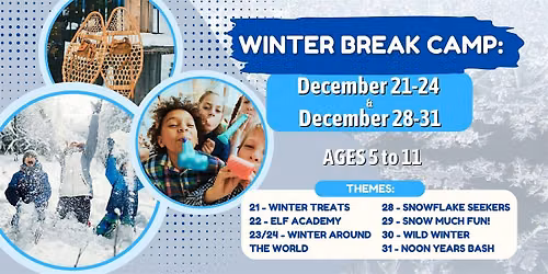 Winter Break Camp  - Ken Seiling Waterloo Region Museum