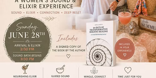 Soul Shine Sunday: A Women\u2019s Sound & Elixir Experience