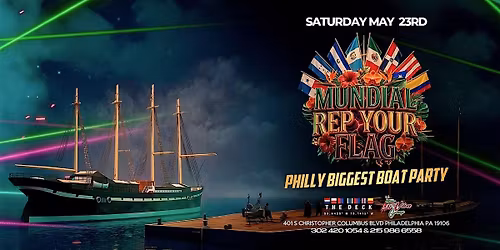 MUNDIAL REP YOUR FLAG BOAT BASH \/ MOSHULU