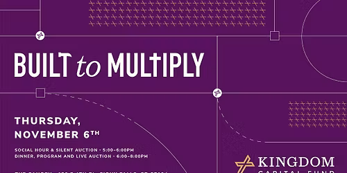 2025 Kingdom Capital Fund Multiplying Hope Banquet & Auction