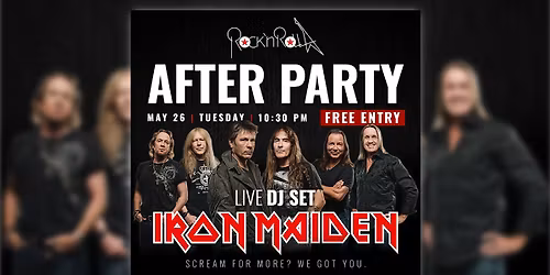 IRON MAIDEN - After Party DJ Live Set