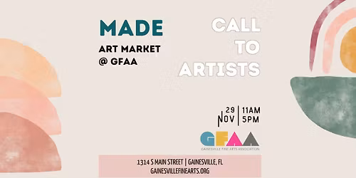 MADE Art Market: Call to artists!
