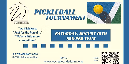 Pickleball Tournament