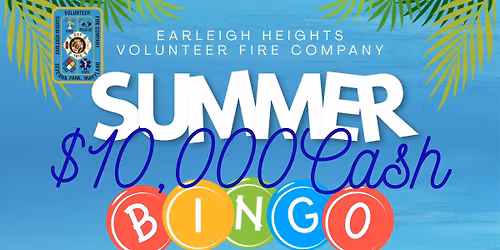 Summer $10,000 Cash Bingo