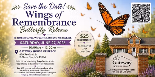 Wings of Remembrance Butterfly Release