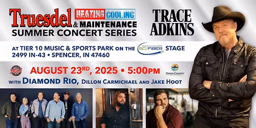 Trace Adkins at The Ledge Waite Park Amphitheater