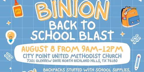 Binion Back to School Blast