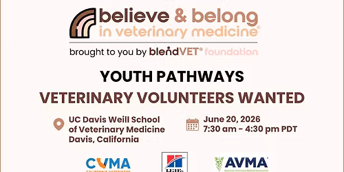 believe & belong in veterinary medicine\u00ae youth pathways: PACVET
