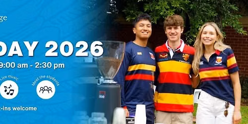Open Day 2026 | St Mark's College Adelaide