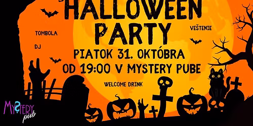Mystery halloweenska p\u00e1rty