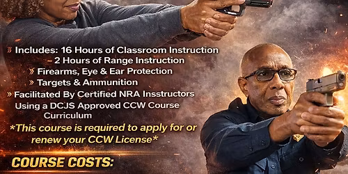 New York State 16 + 2 Hour Concealed Carry Pistol Course
