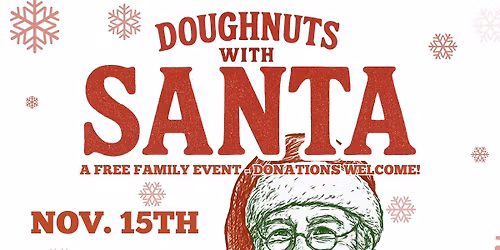 Doughnuts with Santa