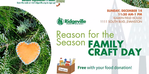 Reason for the Season Family Craft Day!