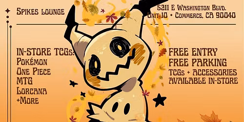 TCG Community Card Show | Buy, Sell & Trade \u2013 Spikes Lounge