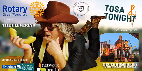 TOSA TONIGHT - The Cleverlys with special guests Bruce Humphries and the Rockabilly Rebels