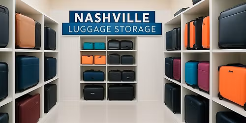 Nashville's Only $5 Safe Luggage Storage