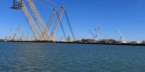 Industrial Waterways Tour on The Scarlet Lady
