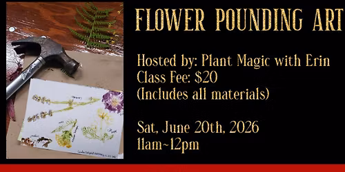 Flower Pounding Art