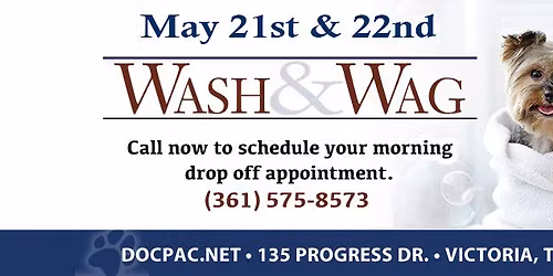 WASH & WAG (May 21 & 22)