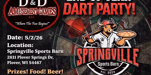 End of Year Dart Party