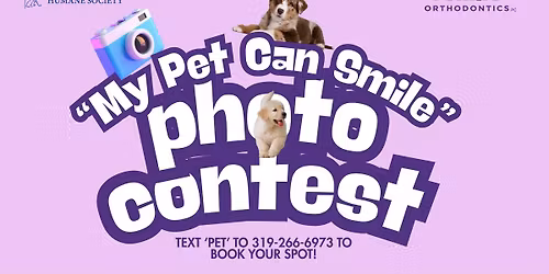 My Pet Can Smile Photo Contest