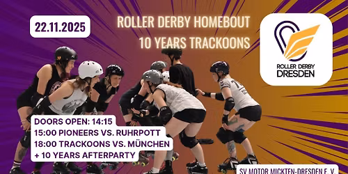 Roller Derby Homebout - 10 years Trackoons