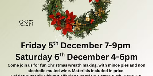 Wreath making workshop