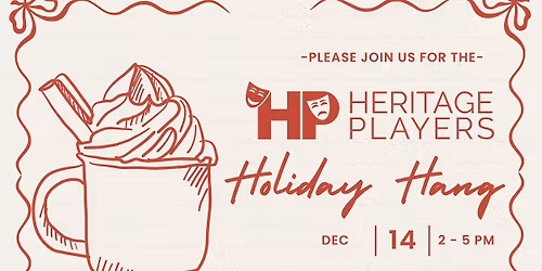 Heritage Players' Holiday Hang