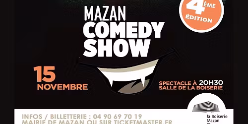 4eme MAZAN COMEDY SHOW