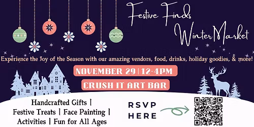 "Festive Finds" Winter Market