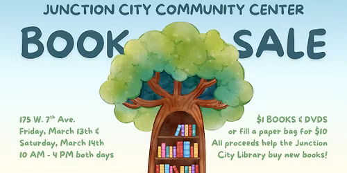 Book Sale at the Junction City Community Center