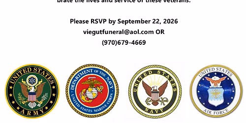 Remembrance Ceremony for Veterans