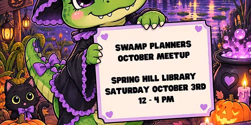 SWAMP PLANNERS OCTOBER MEETUP