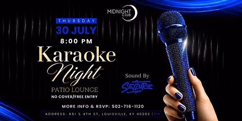 Karaoke Thursdays at Midnight Club