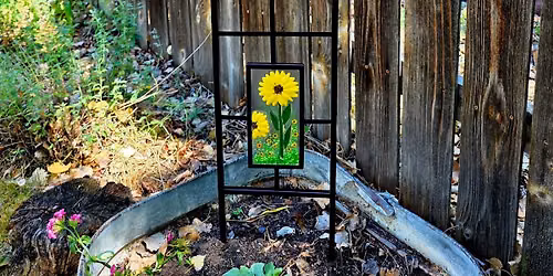 Fused Glass Garden Trellis Class 