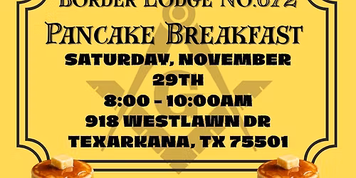 Scholarship Fund Pancake Breakfast