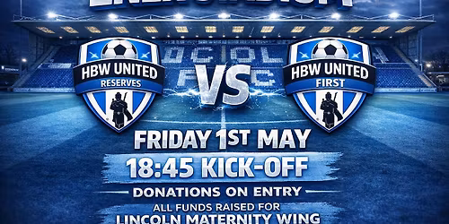 HBW United Reserves Vs HBW United First - Charity Match