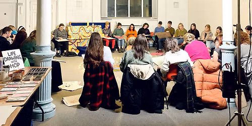 Life Drawing with HOP at Levenshulme Old Library, Manchester