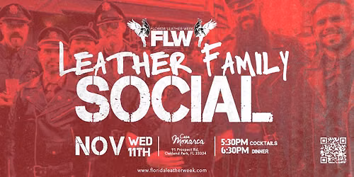 Florida Leather Family Social Dinner