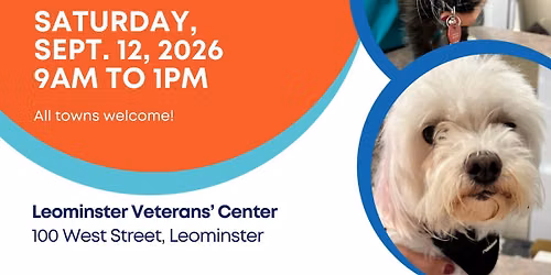 Leominster Pet Vaccine Clinic with Second Chance Animal Services