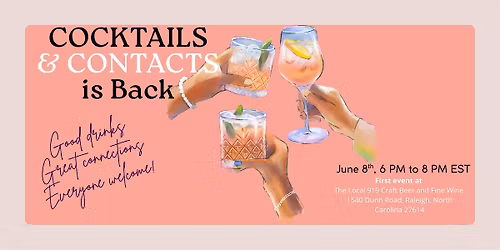 Cocktails & Contacts is Back!