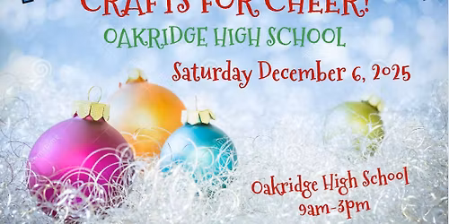 5th ANNUAL CRAFT FOR CHEER CRAFT SHOW