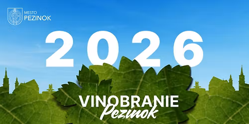 VINOBRANIE PEZINOK 2026