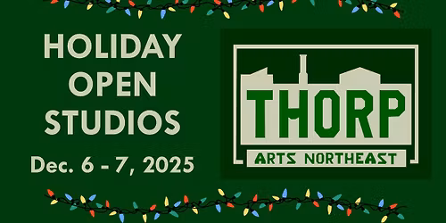 Thorp Holiday Open Studios: Luminary Stroll & Treasure Hunt
