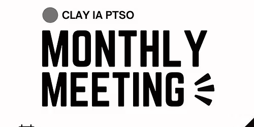 CIA PTSO Meeting