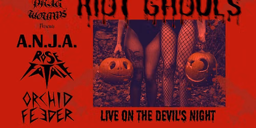 Devils Night @ Happy's Belfast - A.N.J.A, Rose Fatale & Orchid Feeder