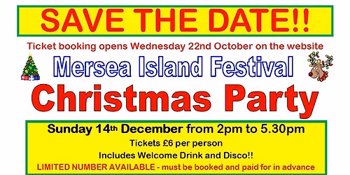 SAVE THE DATE - MIF Christmas Party 2025