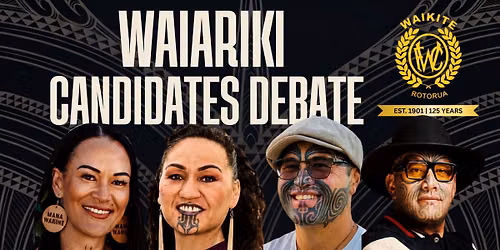 Waiariki Candidates Debate at Waikite