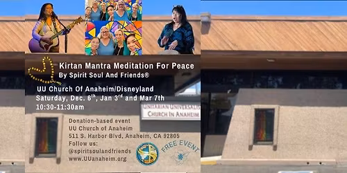 Kirtan Mantra Meditation For Peace - Anaheim (near Disneyland)